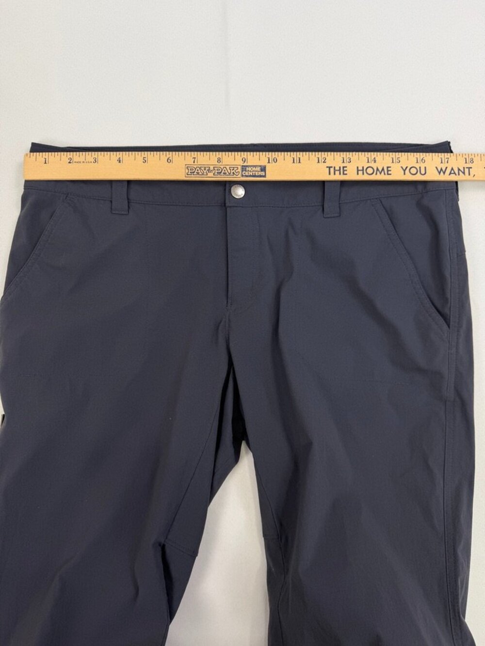 Columbia Omni Shield Hiking Pants Gray Blue Size 12 - Picture 8 of 10